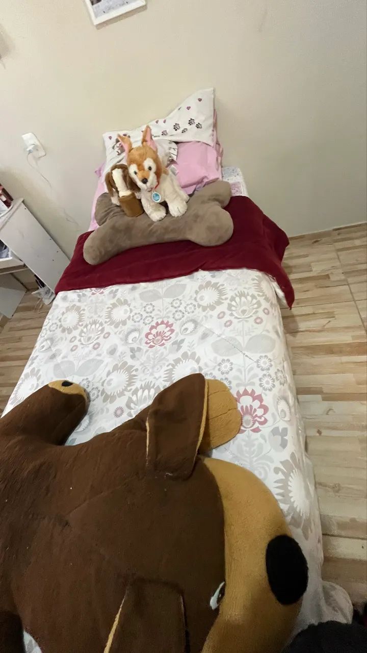Cama de solteiro (armação baú) - Foto 4