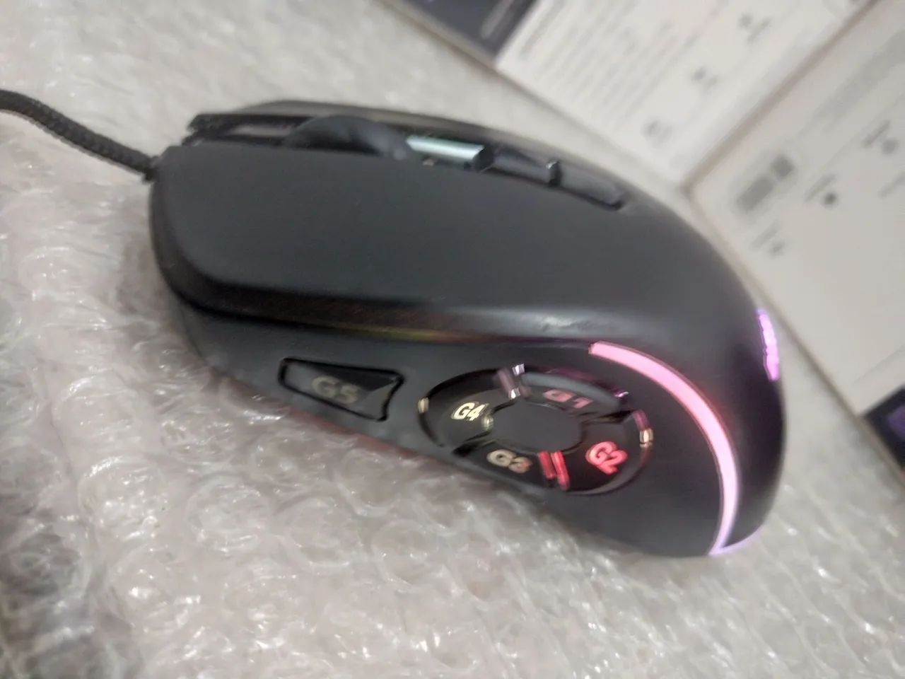 Mouse gamer com 10 botões 