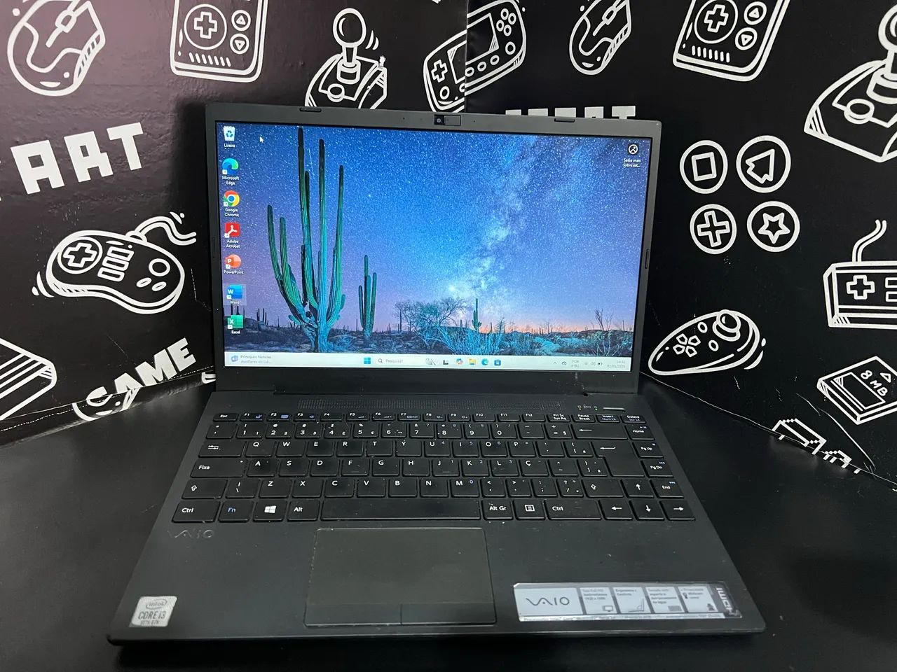 Notebook VAIO I3 8gb ram SDD - Foto 2