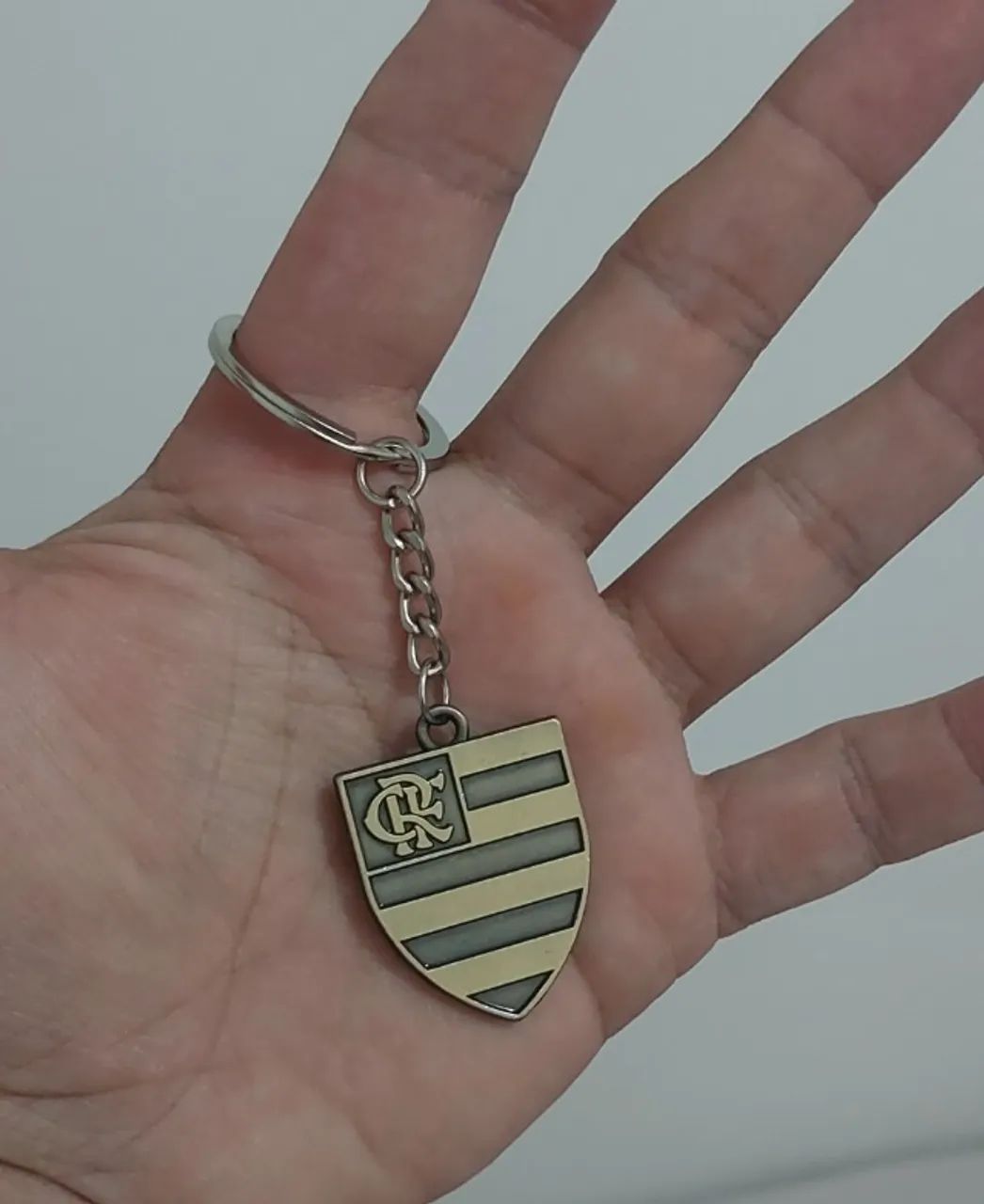 Chaveiro de metal do flamengo 3D - Foto 4