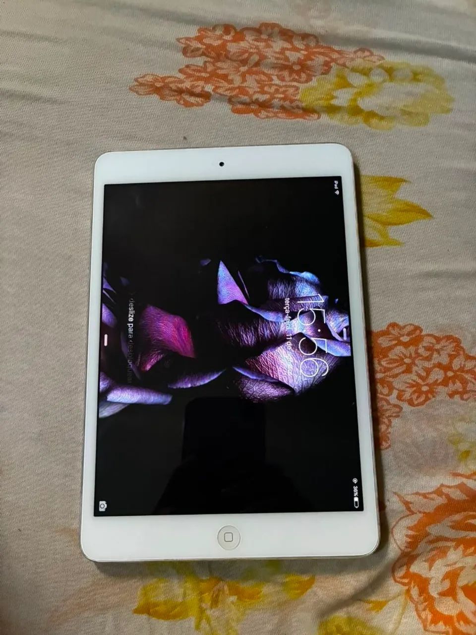 ? IPAD MINI + CABO ? FUNCIONANDO ? ÓTIMO PARA USO NO DIA A DIA! (R$220) - Foto 2