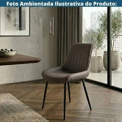 Kit com 4 poltronas Recepção Lindas