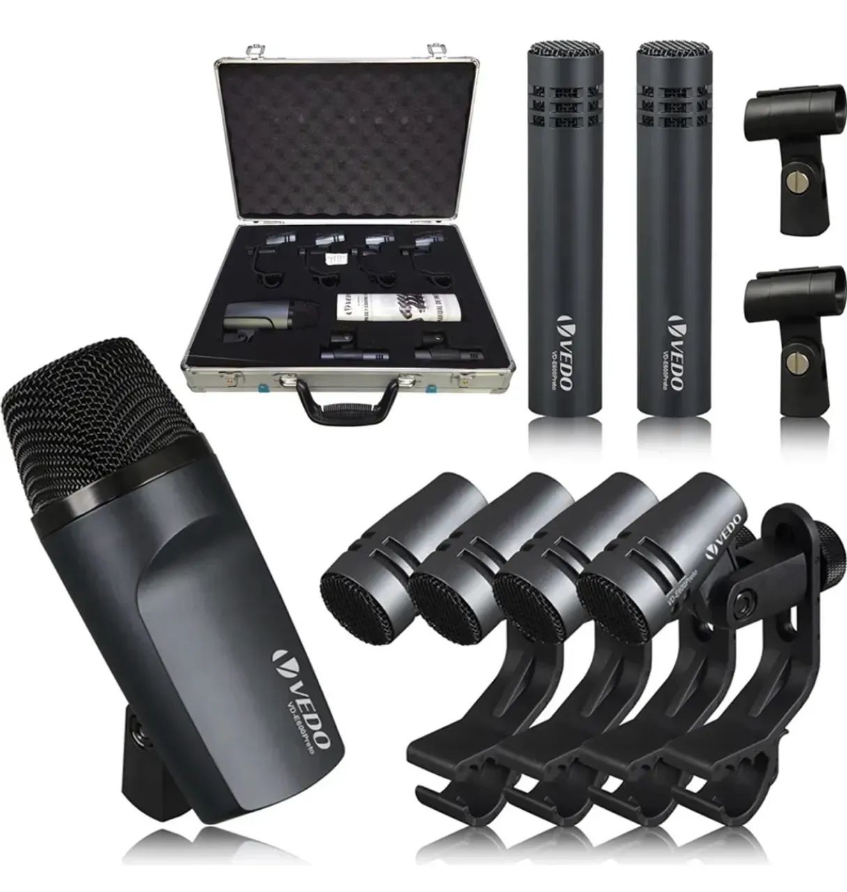 Kit de microfone de bateria Vedoo - Foto 2