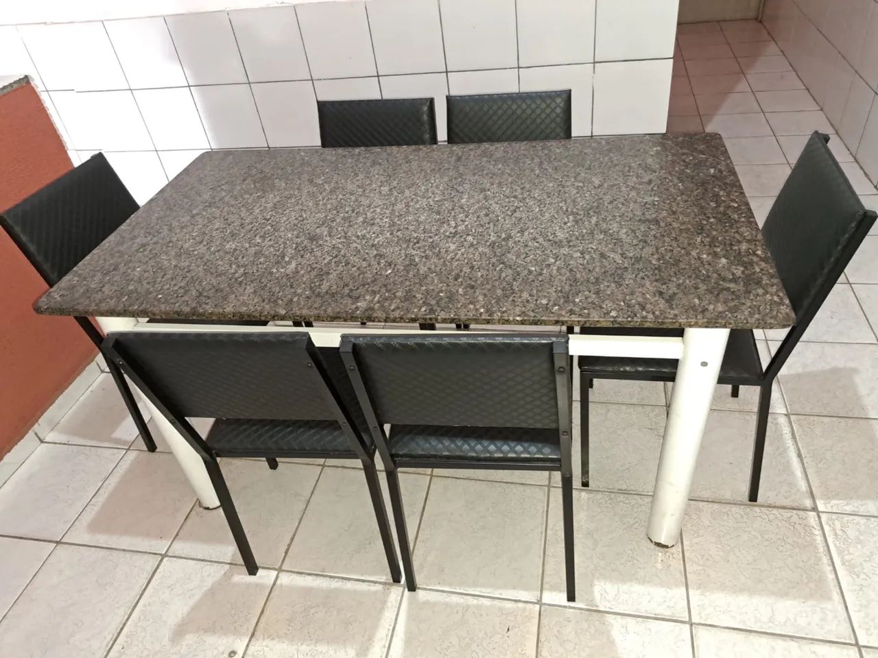 Mesa de jantar cm seis cadeiras  - Foto 3