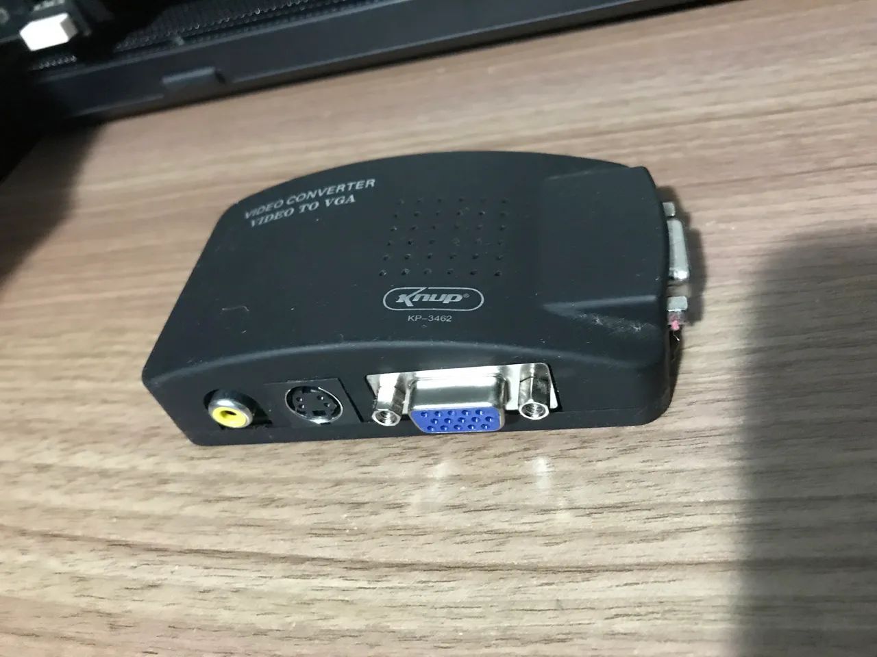 Conversor de RCA e Svideo e Vga para VGA Knup - Foto 2