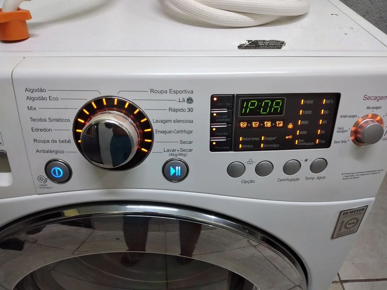 LAVA E SECA LG 8.5KG MOTOR INVERTER  - Foto 4
