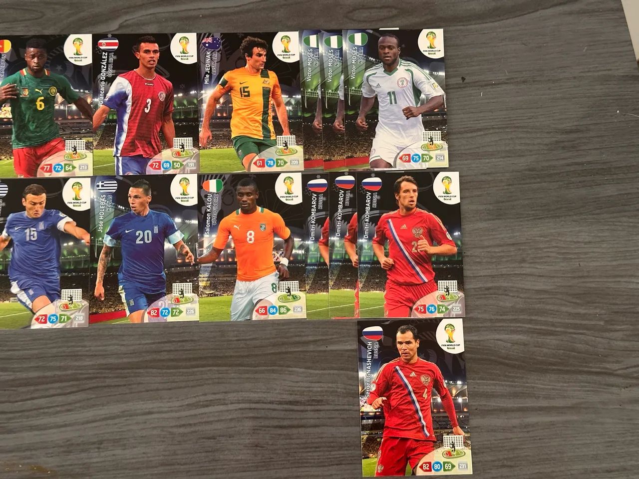cards diversos copa 2014 adrenalyn - Foto 2