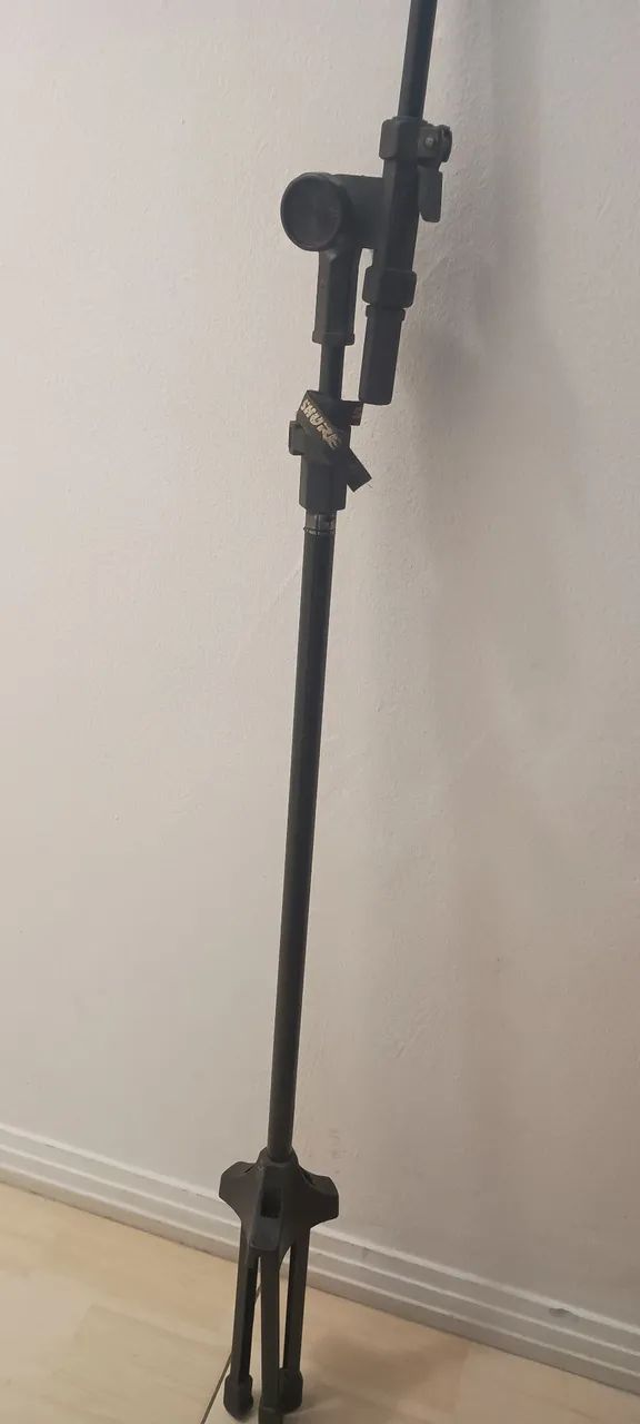Pedestral girafa de ferro profissional para microfone  - Foto 5