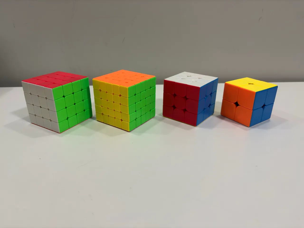 Kit Cubo Mágico MoYu MeiLong 2x2, 3x3, 4x4 e 5x5 Original - Foto 3