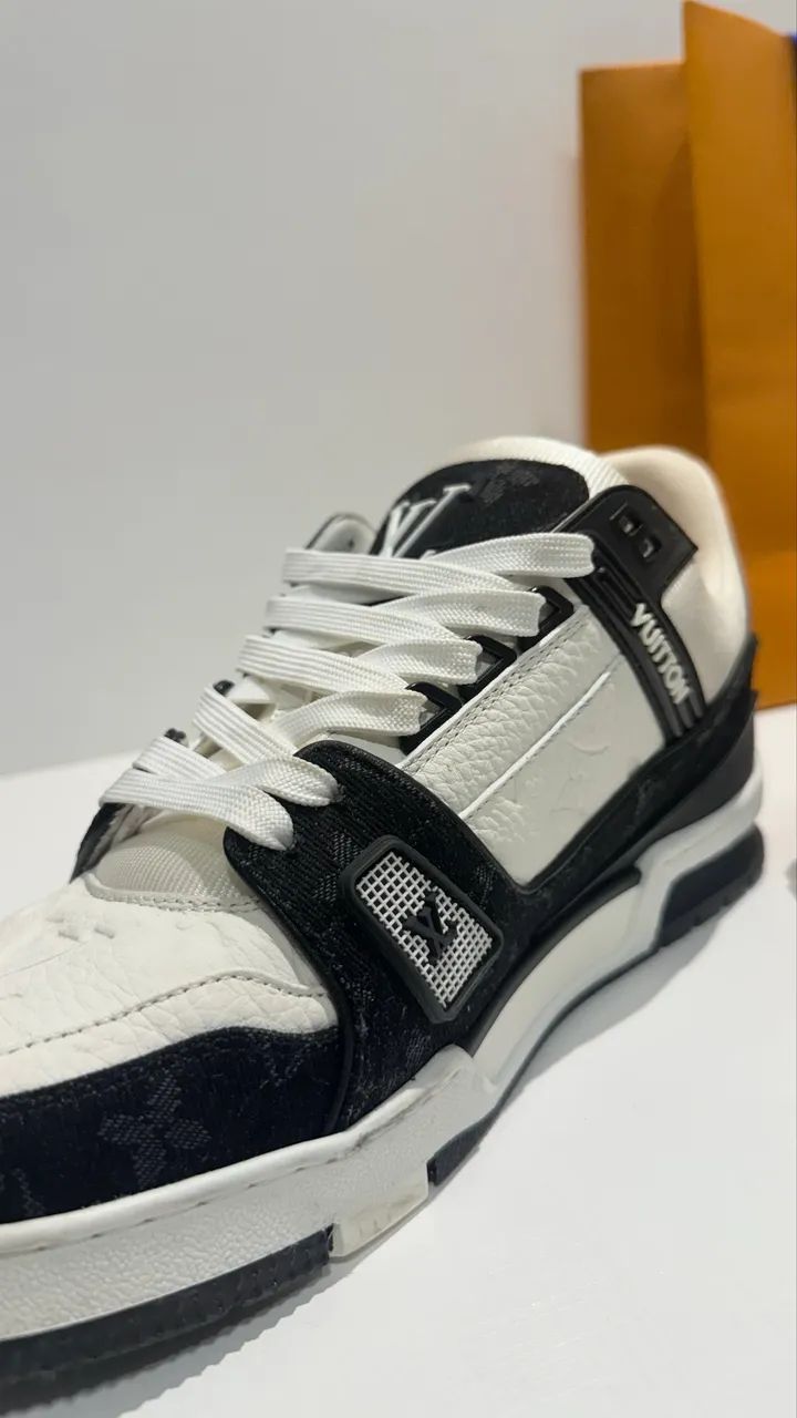 Sneaker LV TRAINER - Clone - Usado 2 vezes - Foto 5