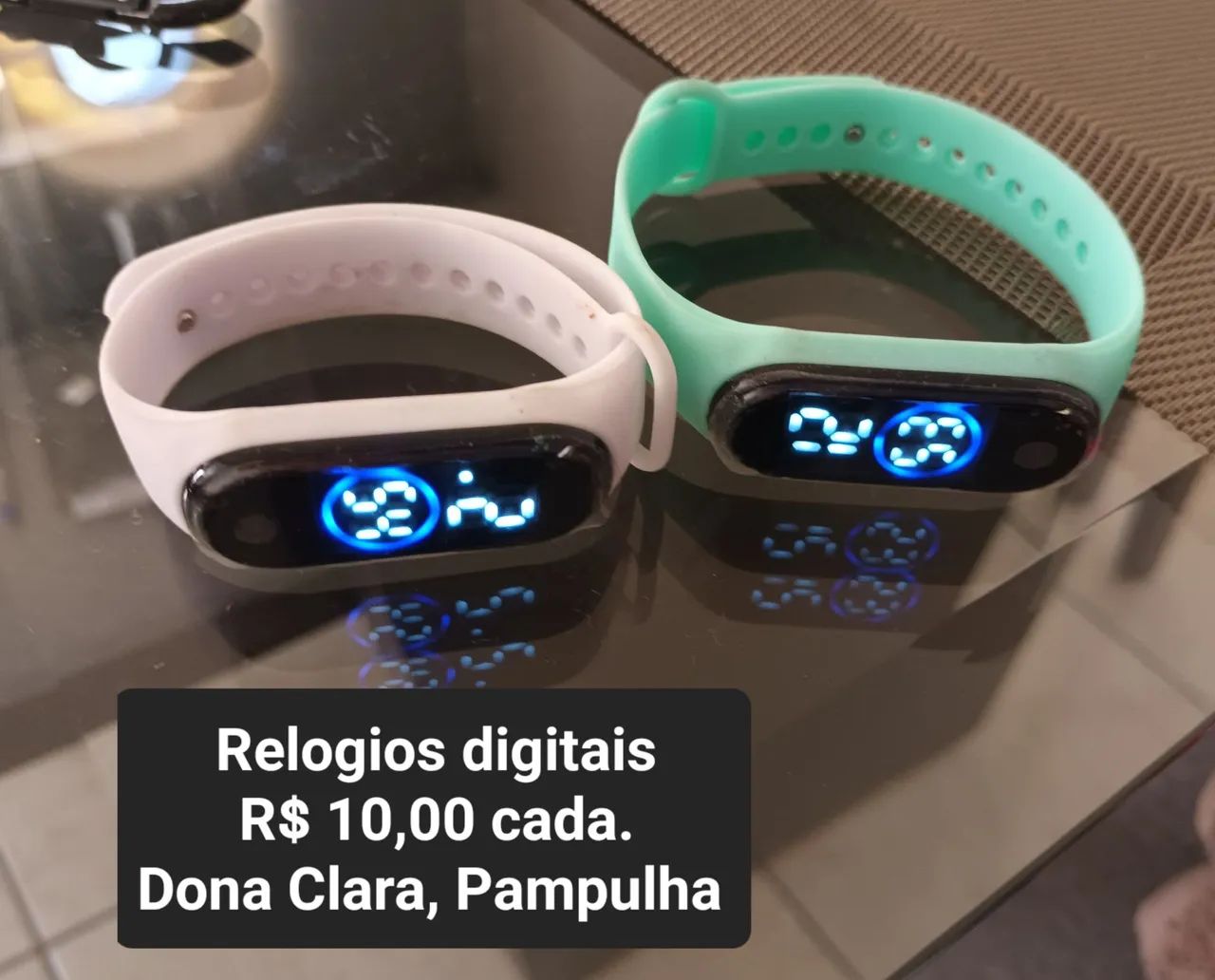 Relógio digital simples