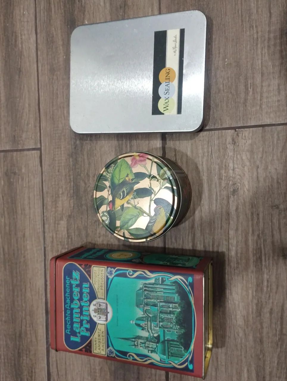 Latas para coleção 
