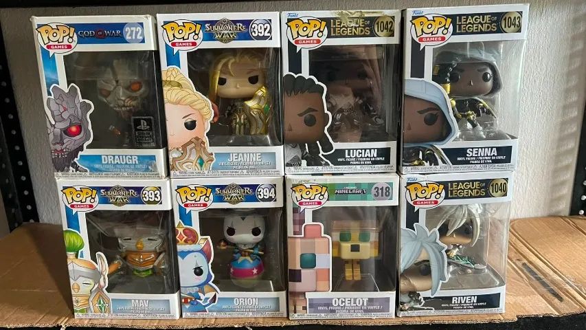 Funko Pop Gamers - Valores na Descrição