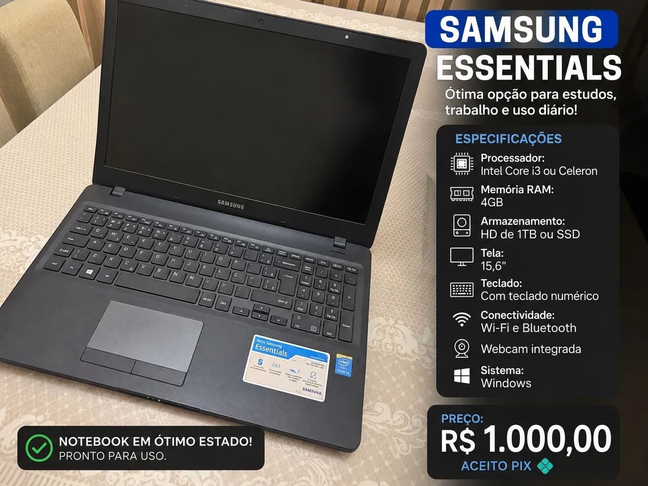 notebook samsung 