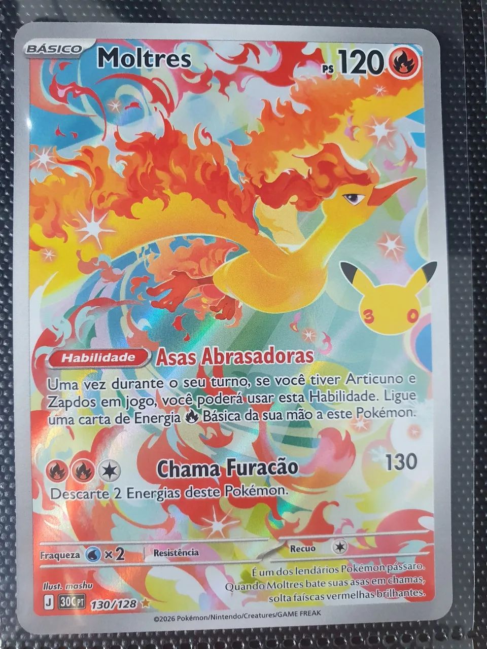 Moltres (130/128) Celebrações 30 anos