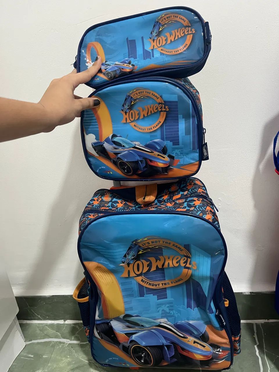Bolsa escolar infantil menino