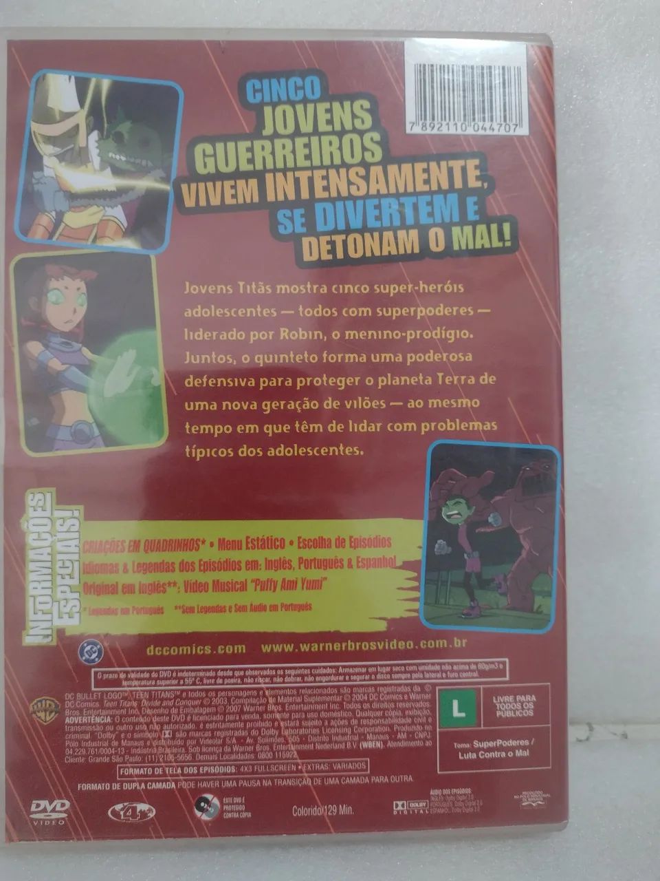 Dvd Jovens titas - Foto 2