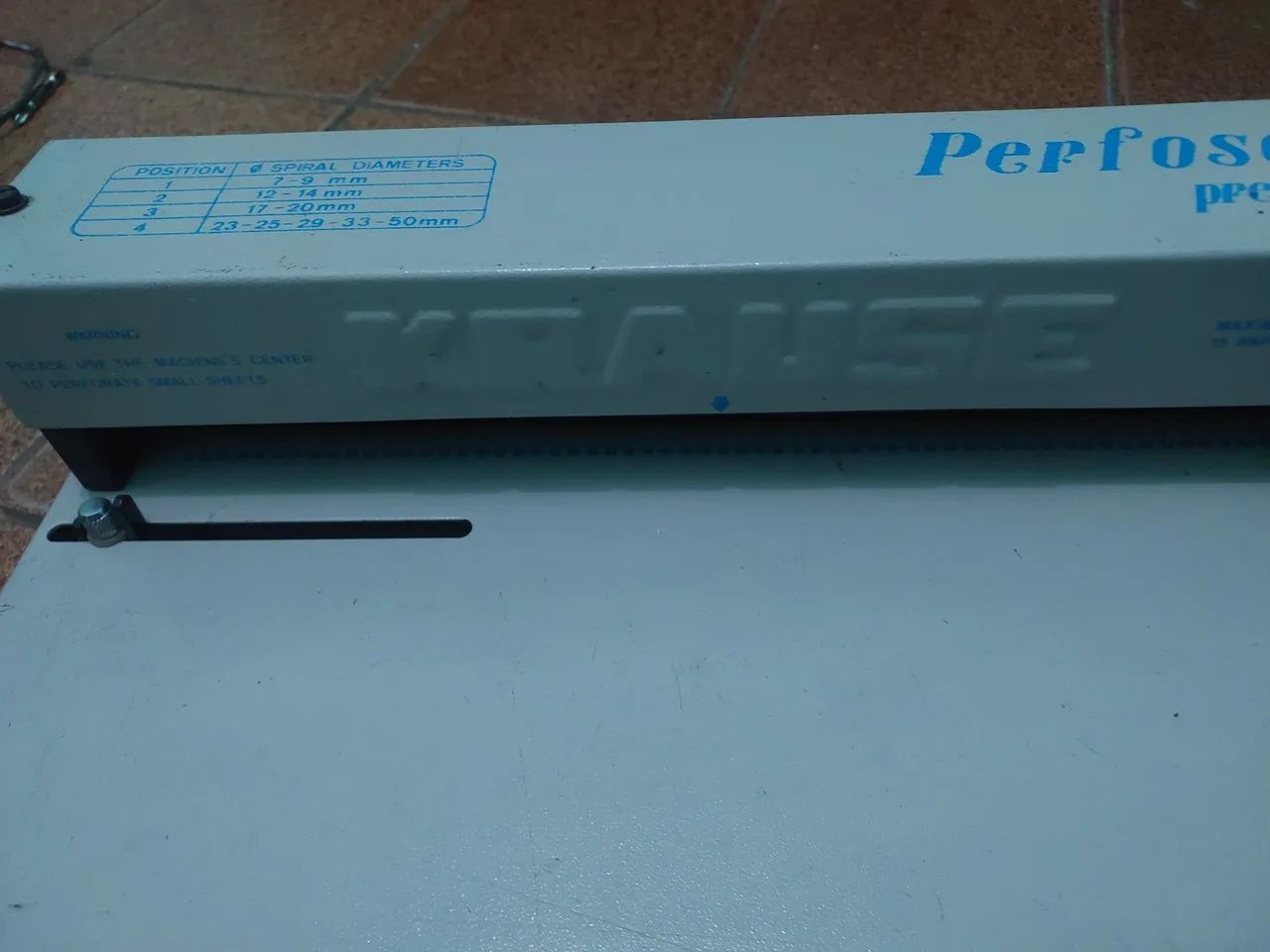 Encardenadora krause perfoset premier - Foto 5