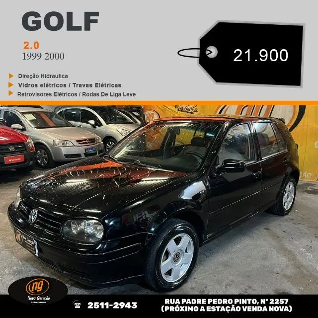 Volkswagen Golf Golf 2.0/ 2.0 Mi Flex Comfortline/ Sport 2000