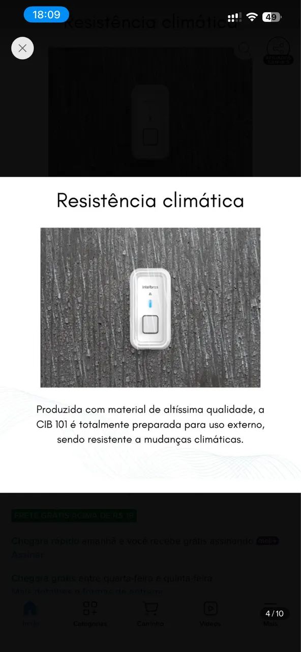 Campainha intelbras - Foto 4