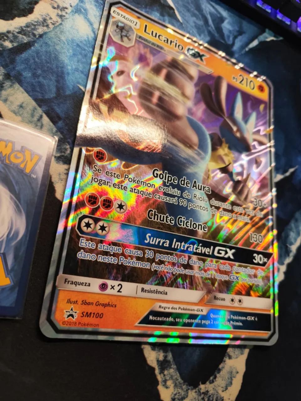 Lucario GX Oversize Jumbo Pokemon