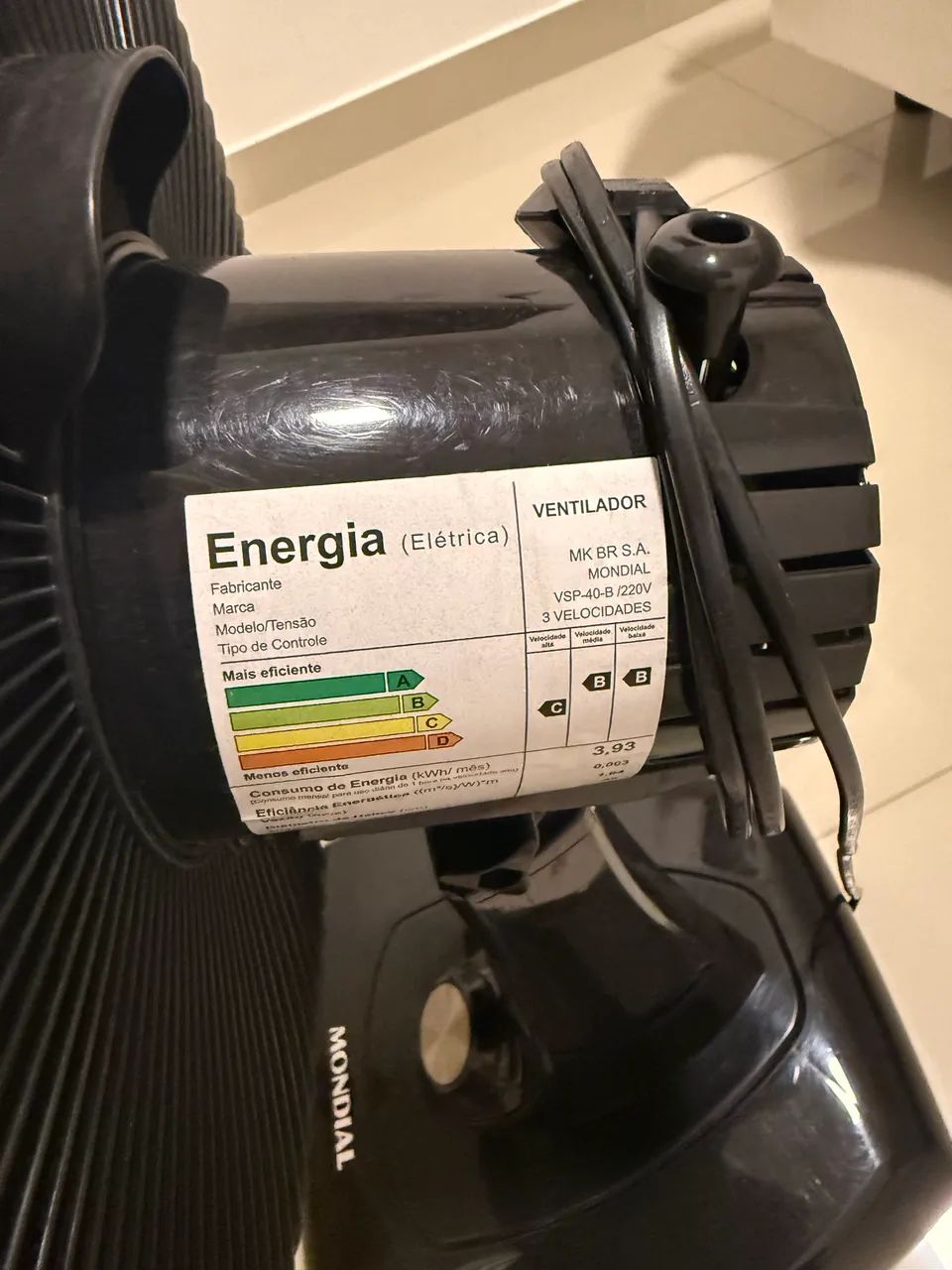 Ventilador Arno 40cm - Foto 2