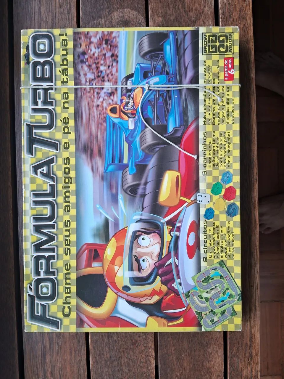 Fórmula turbo, jogo de tabuleiro