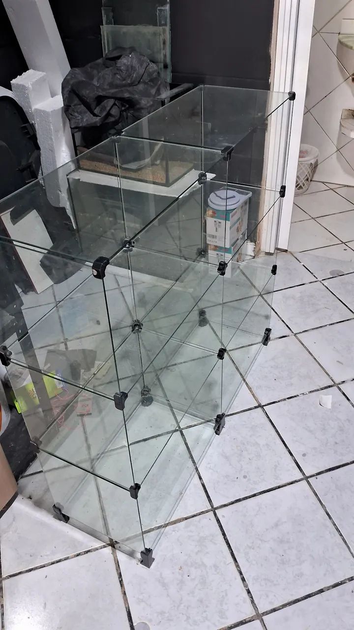 Balcão de vidros 