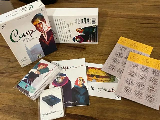 Coup Jogo de Cartas + Expansão A Reforma - Foto 4