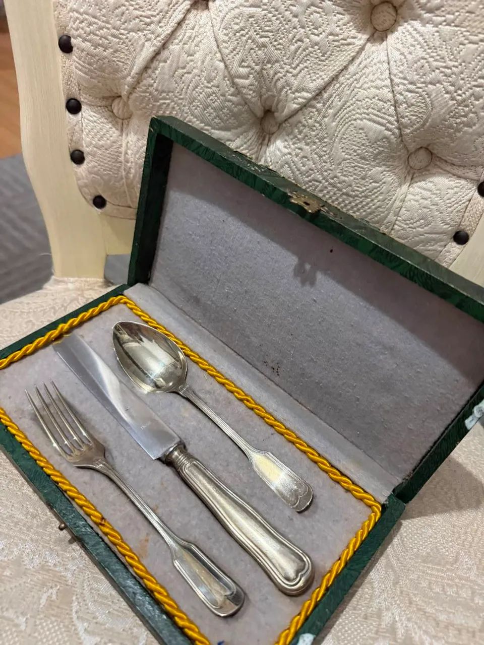 3 peças antigas  de jantar  - Foto 3