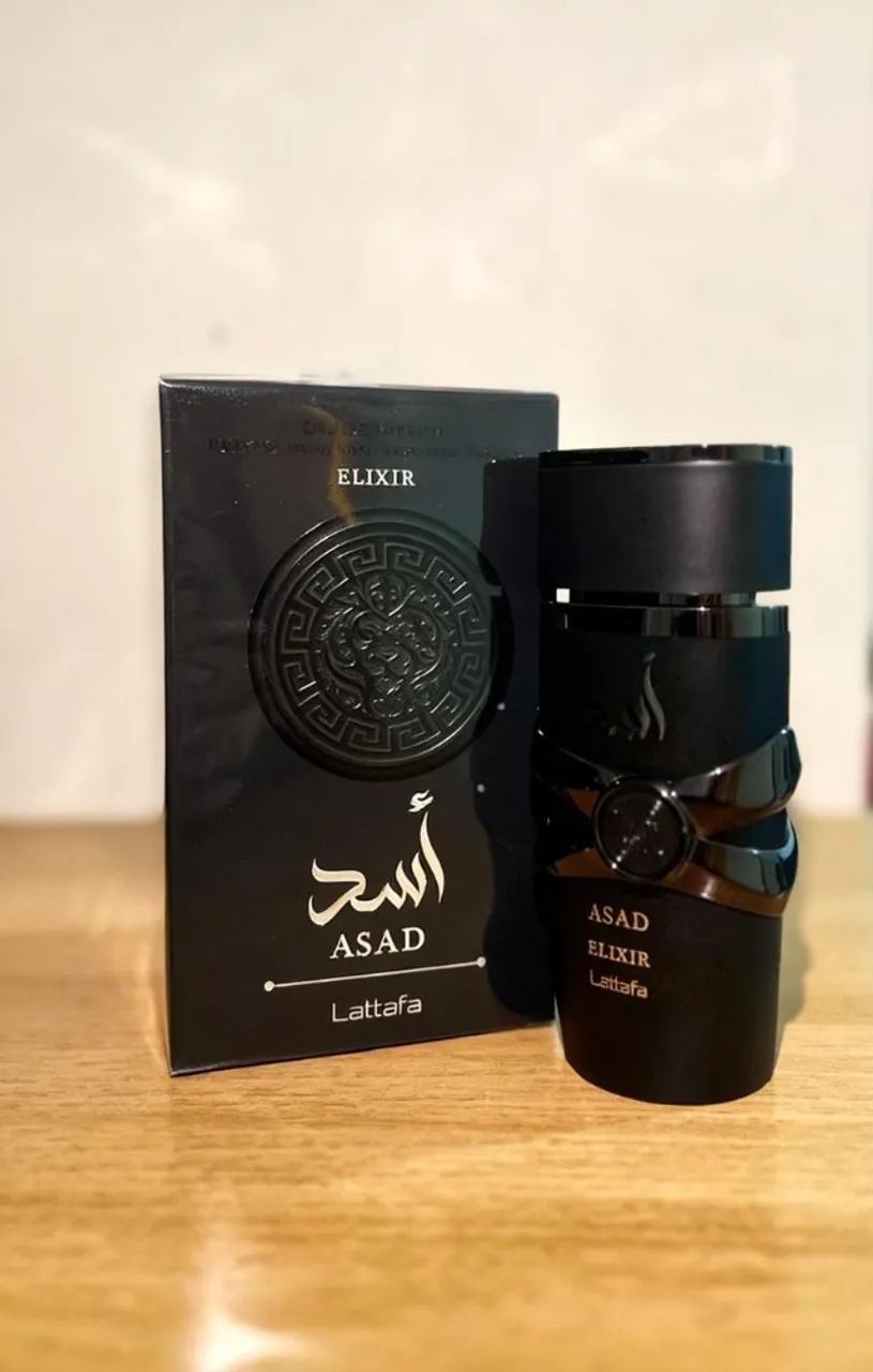 Lattafa Asad Elixir Original 100ml | Perfume Masculino - Foto 2
