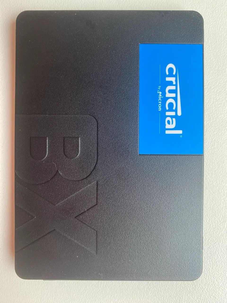 SSD SATA Crucial BX500, 480GB, Leitura 540 MB/s, Gravação 500 MB/s