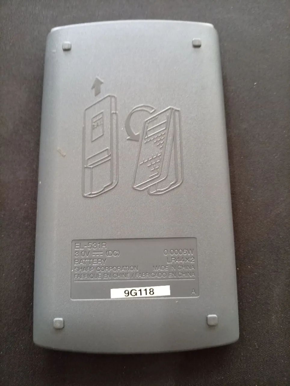 Calculadora científica Sharp EL-531R sem bateria  - Foto 3