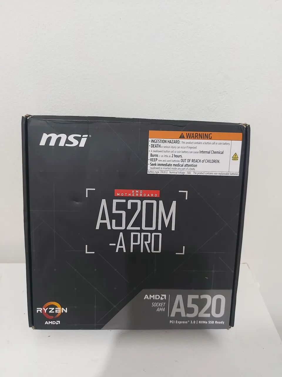 Vendo placa mãe A520M pro MSI