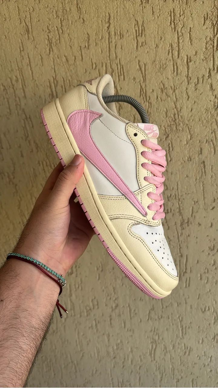 Jordan 1 low travis scott shy pink  - Foto 3