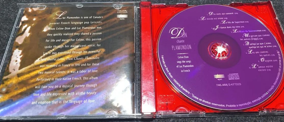 CD Celine Dion - Chante Plamondon - Foto 3