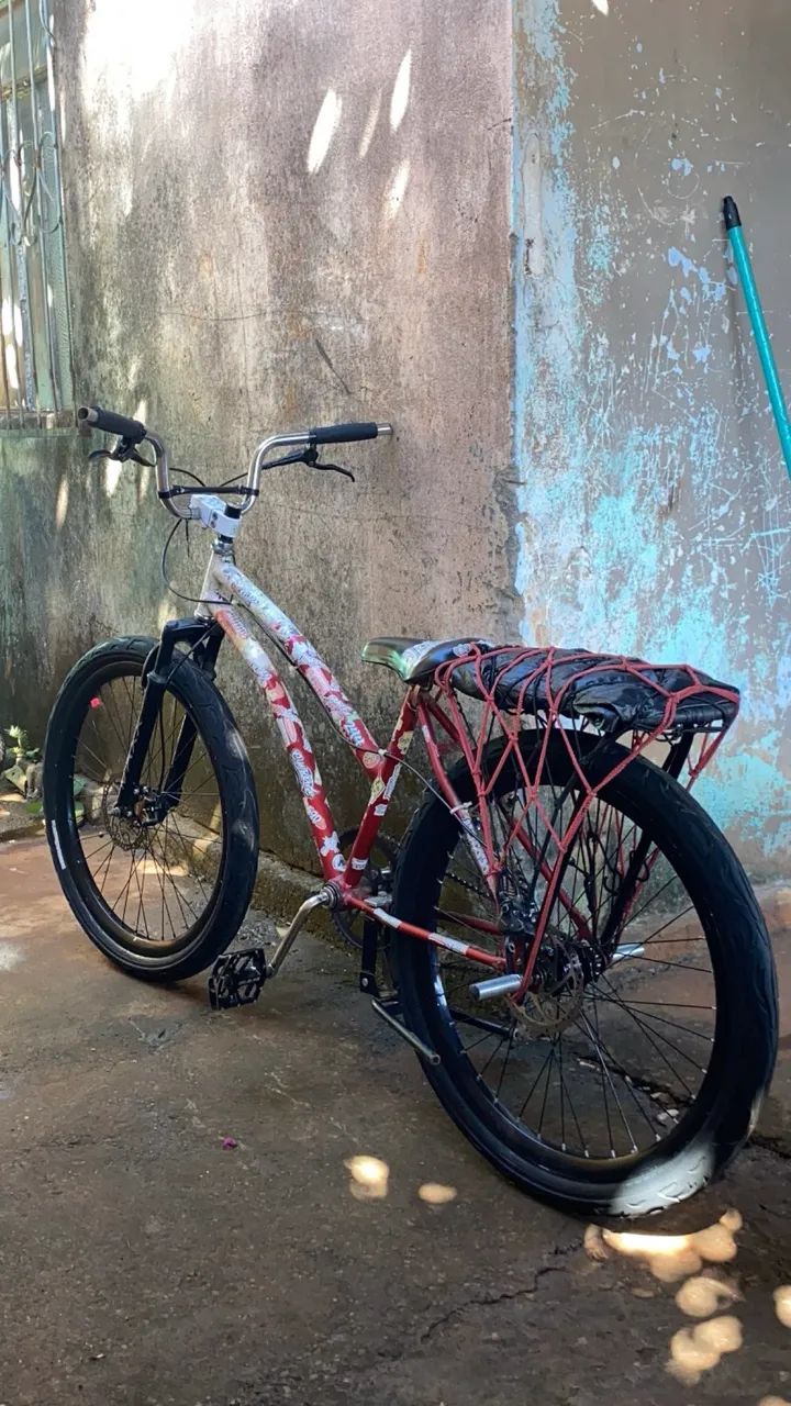 Bicicleta Aro 26 Completa - Conservada e Bem Equipada
