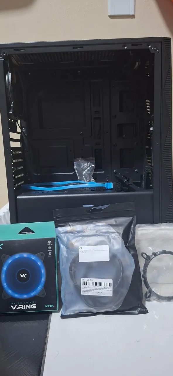 Gabinete gamer de vidro temperado + acessórios  - Foto 4