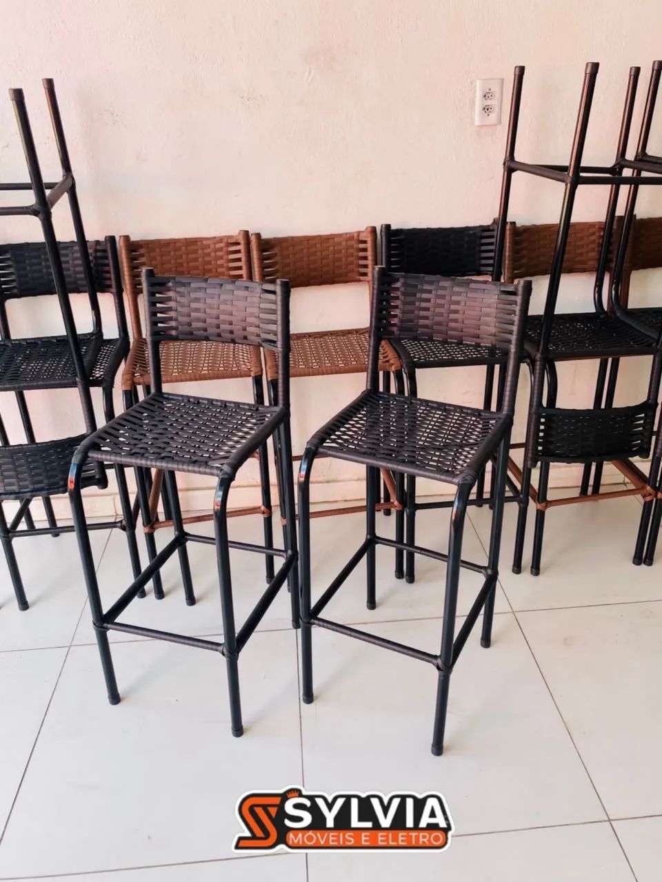 Banqueta de fibra  - Foto 2