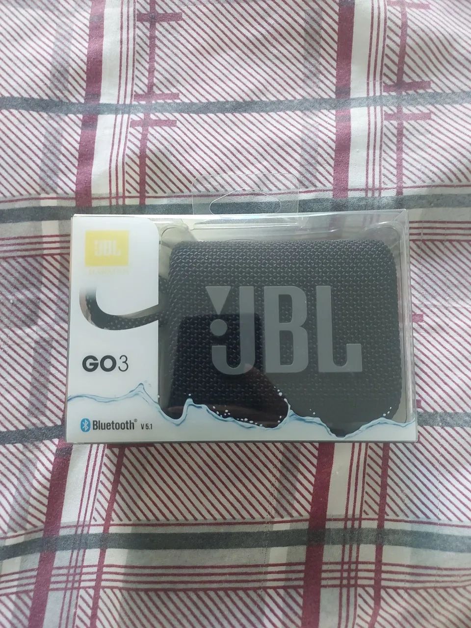 Caixa de som portátil JBL GO 3, nova