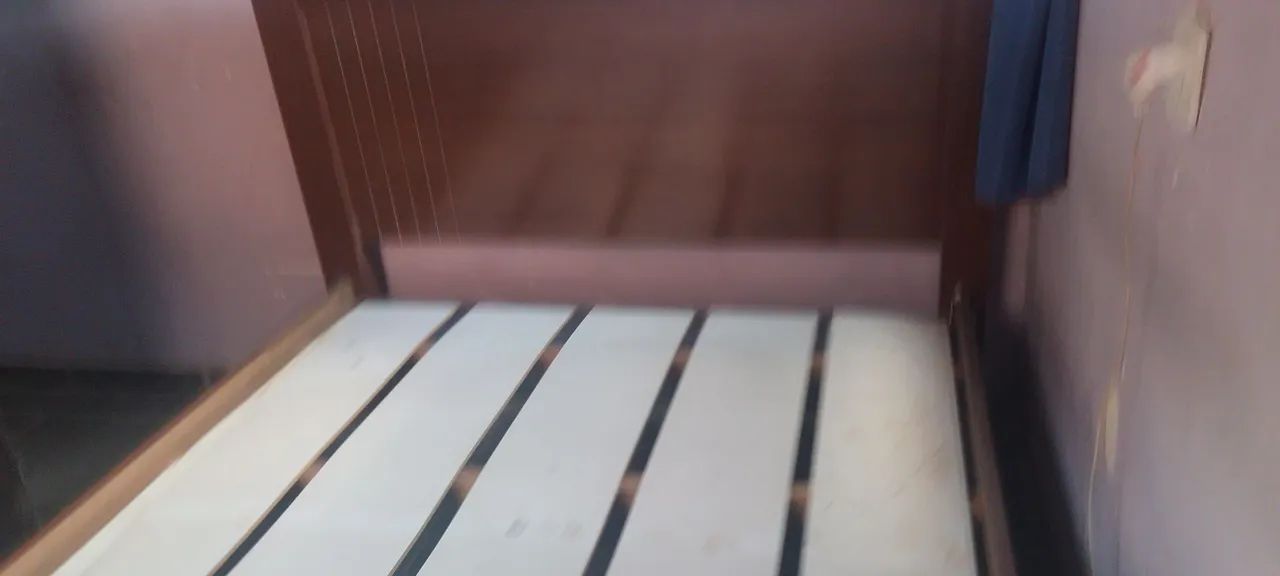 Cama casal Base para colchão com cabeceira - Foto 4