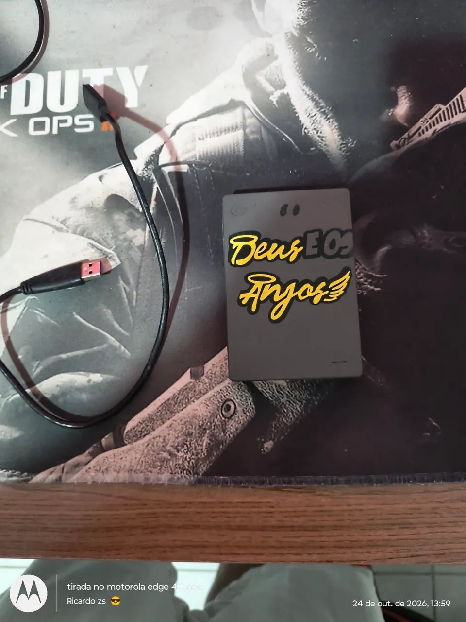 HD externo 1 terá 