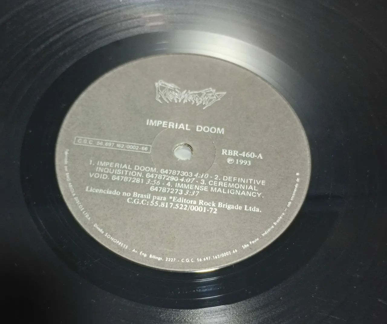 LP MONSTROSITY IMPERIAL DOOM 1993 COM ENCARTE  - Foto 4