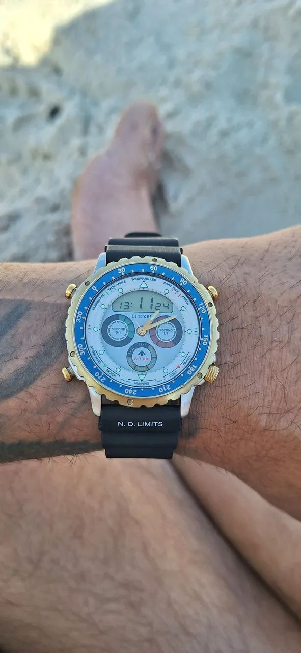 Citizen Yachting c050 Série Ouro  - Foto 2
