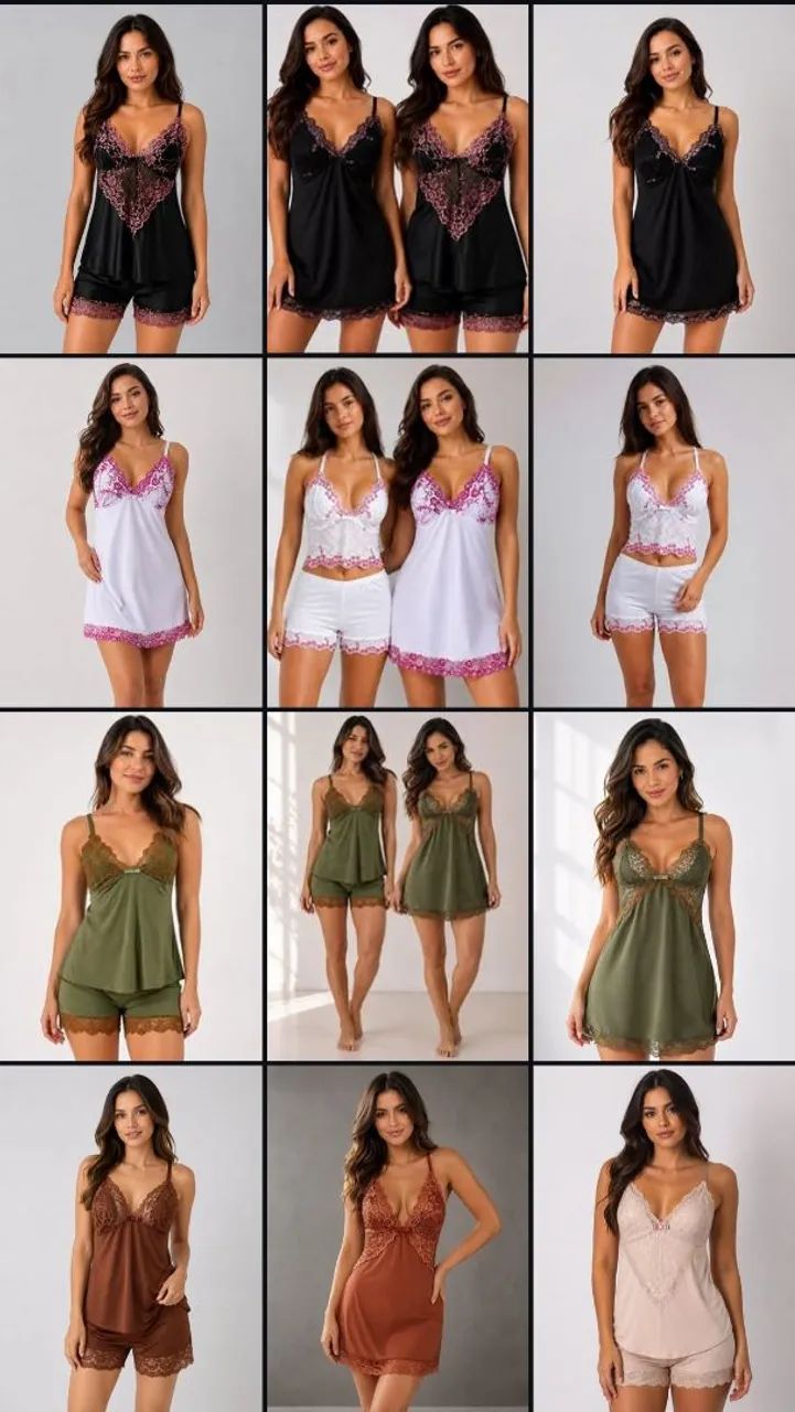 Baby doll e camisola