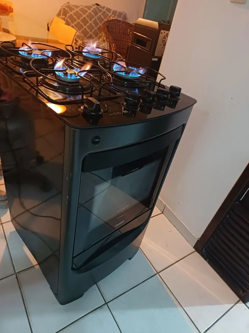 Fogão automático mesa de vidro  - Foto 5