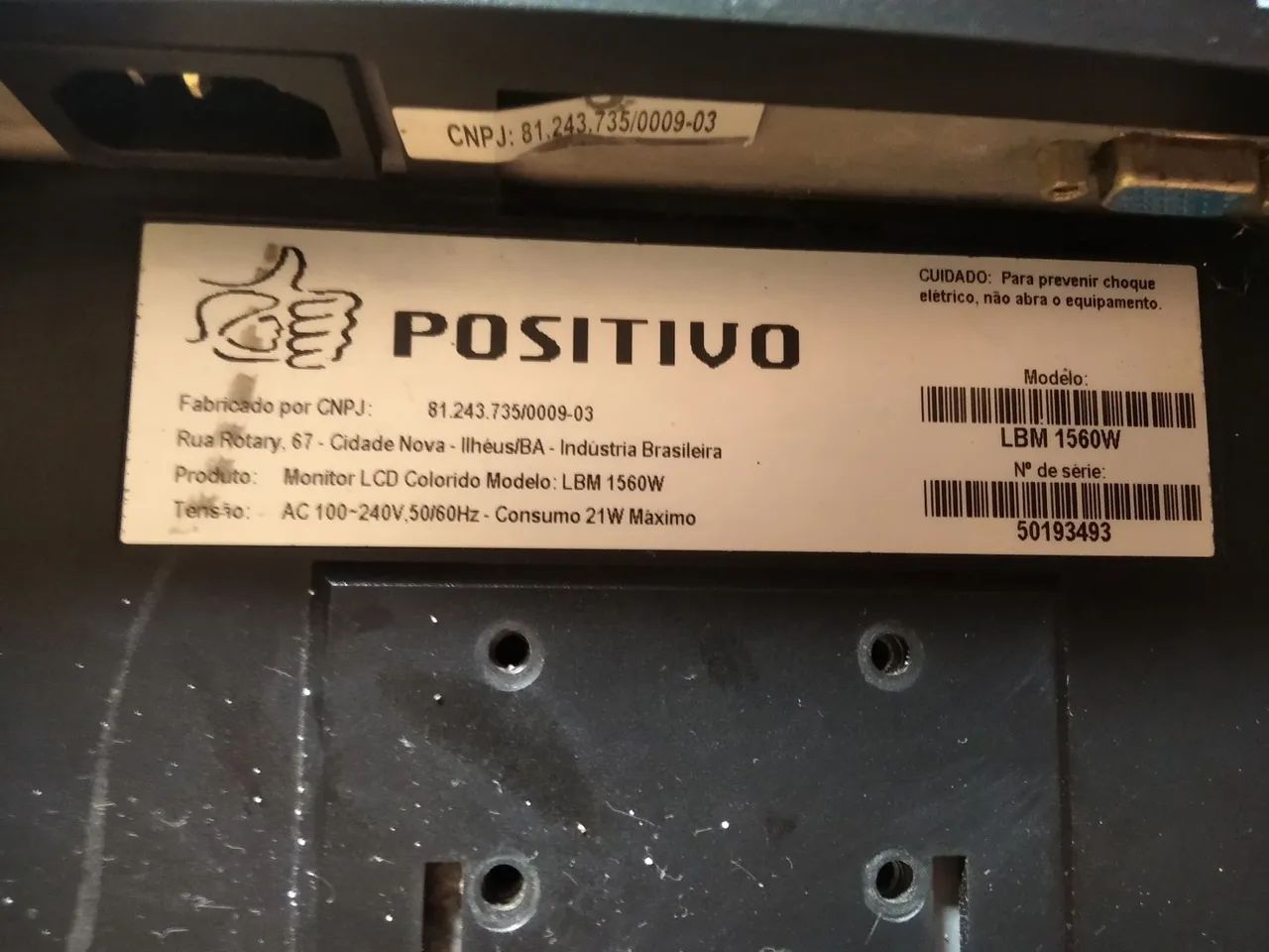 Monitor positivo com áudio 15,5" - Foto 3
