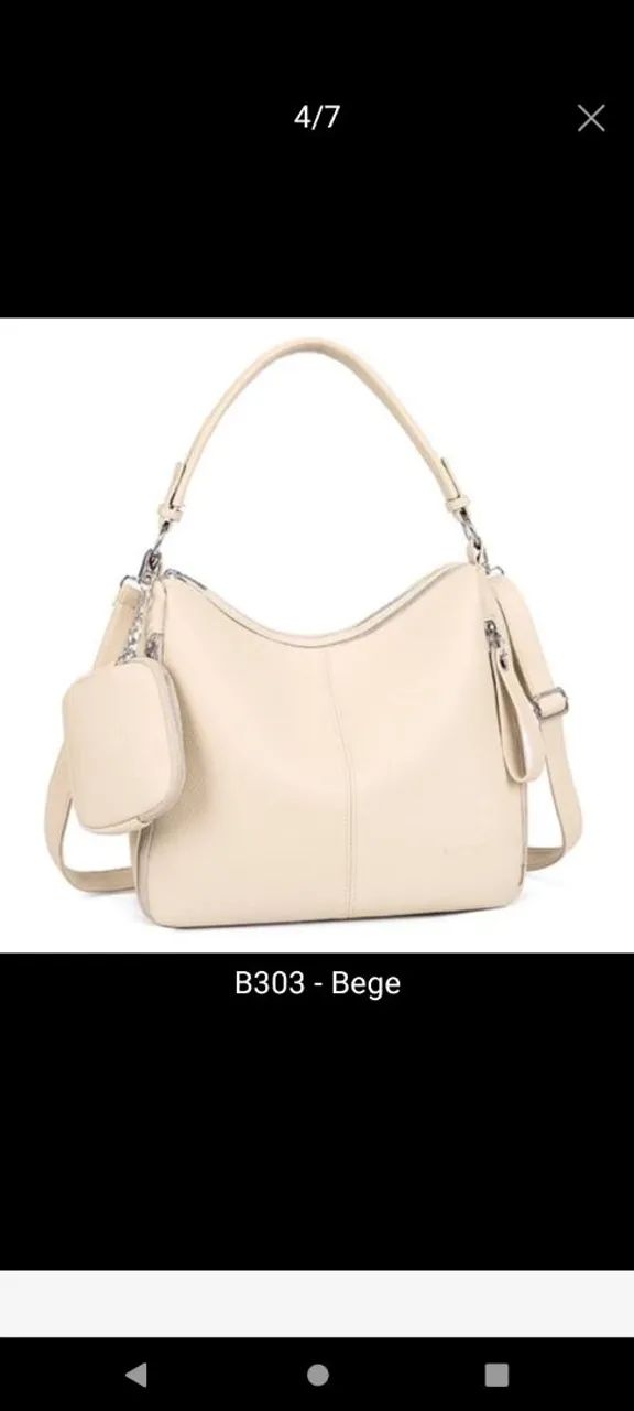 Bolsa de ombro feminina  - Foto 2