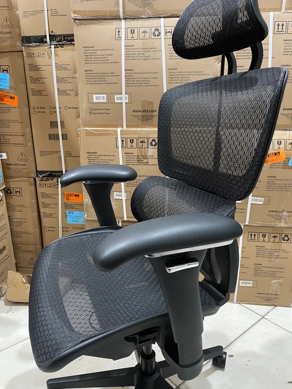 Cadeira DT3 Azzera Black  - Foto 3
