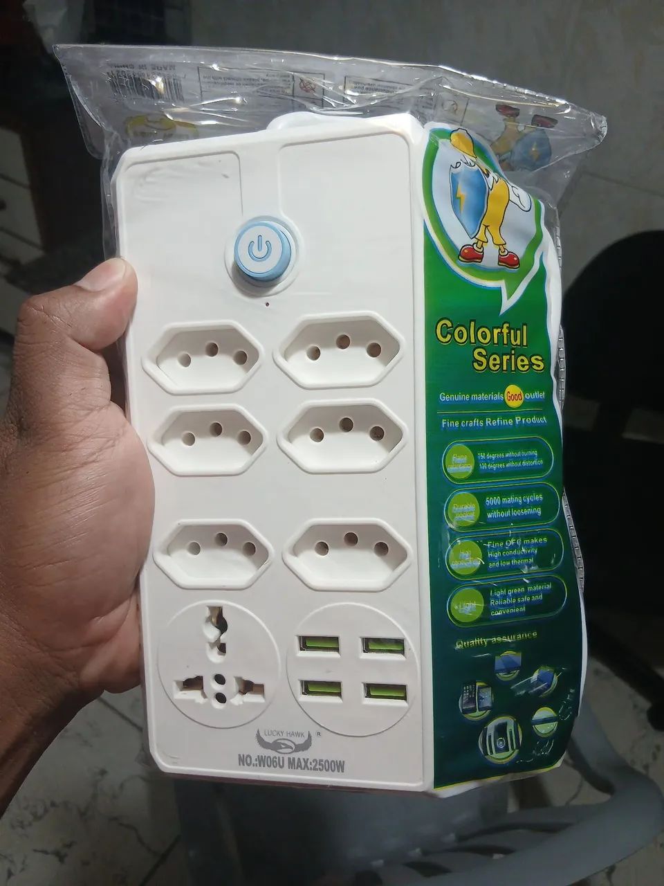 Extensão De Tomadas Elétricas